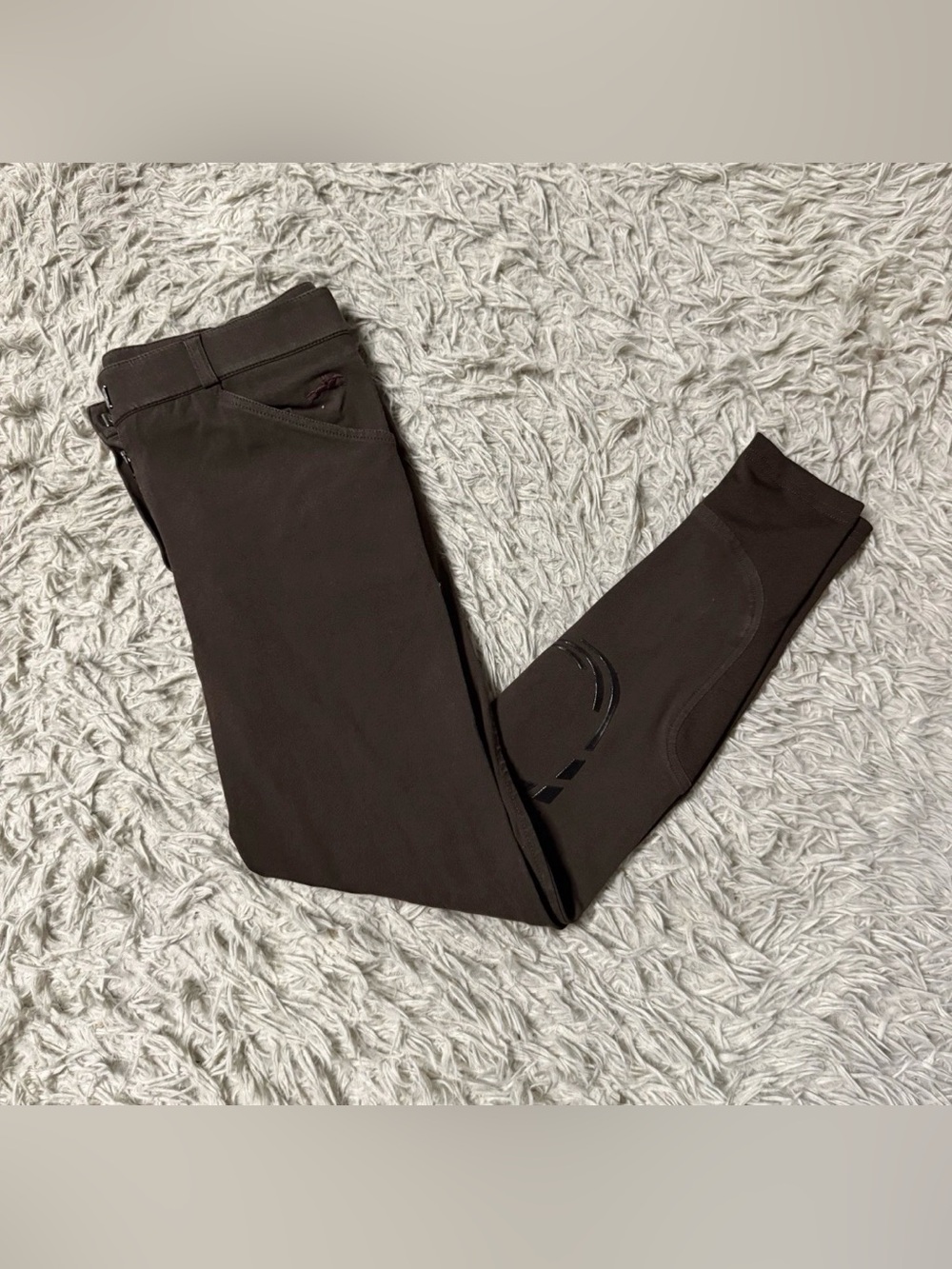 Women’s Size 24R Brown Schockemohle Knee Patch Horseback Riding Breeches